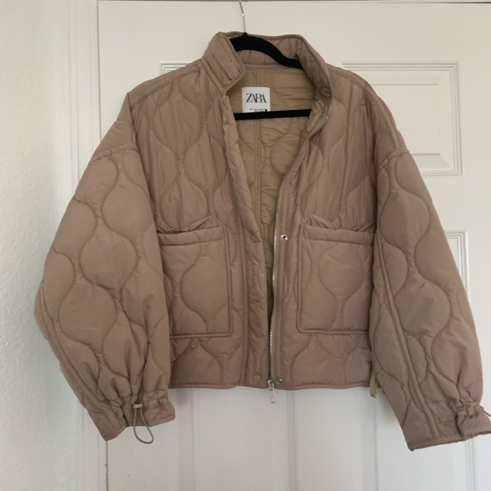 Beige Zara Jacket